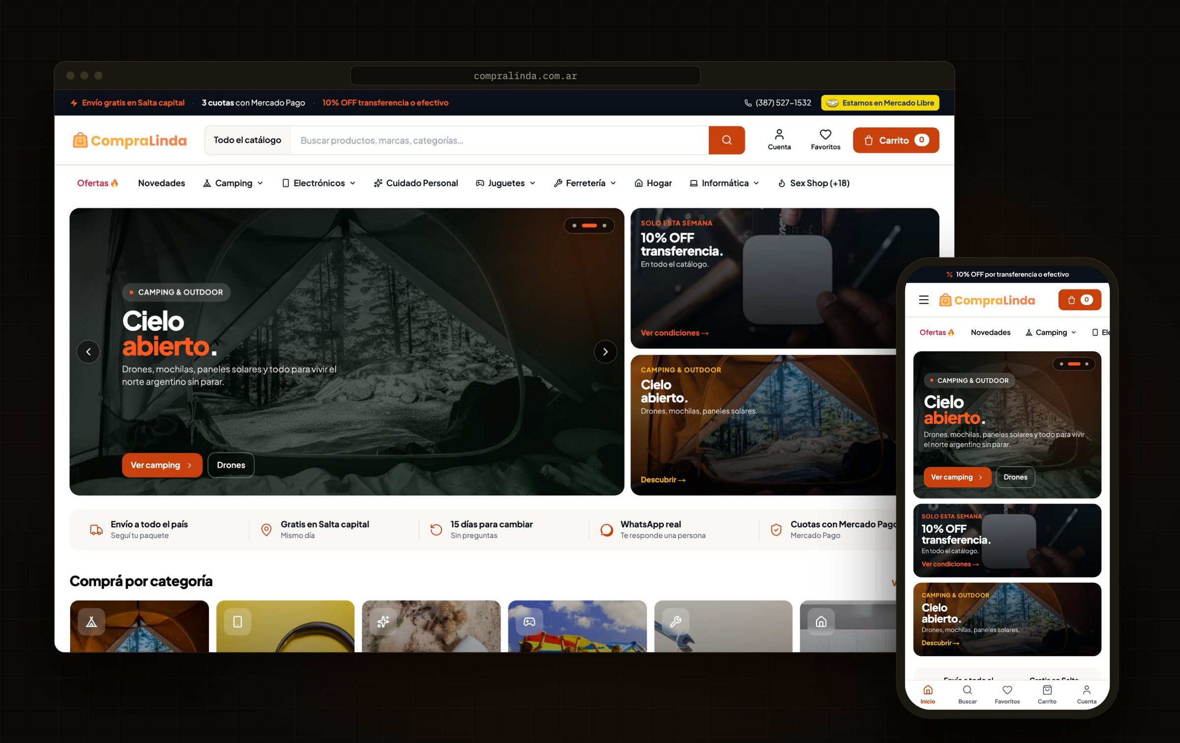 Compra Linda — WooCommerce to Headless Migration (Medusa + Next.js)