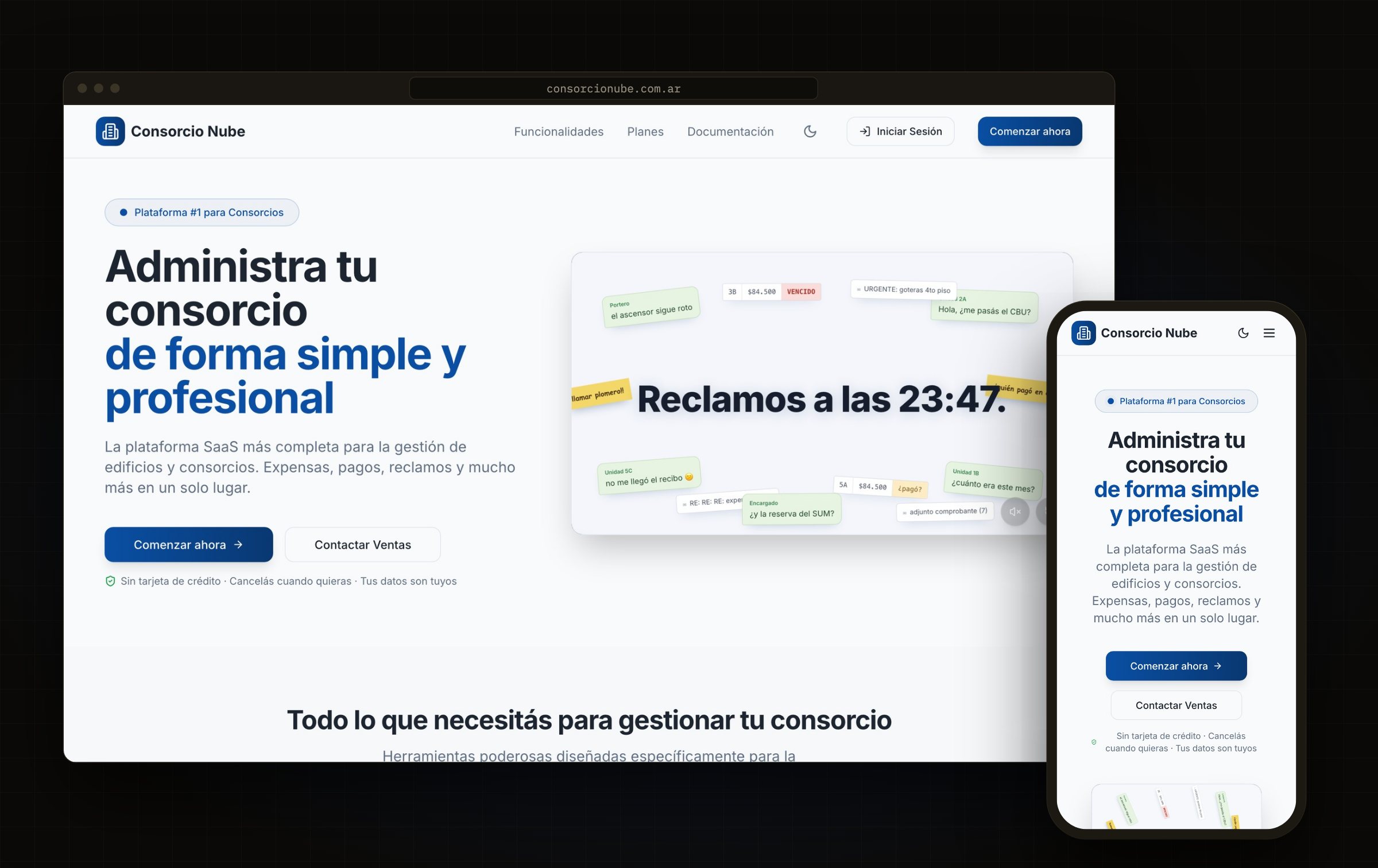 ConsorcioNube — SaaS for Building & HOA Administration